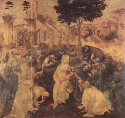 LEONARDO da Vinci Adoration of the Magi (mk08)